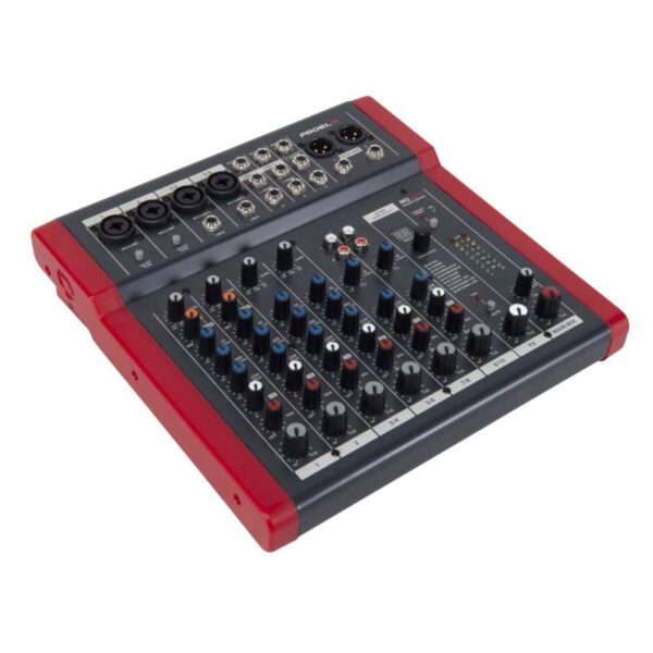 Proel MQ10FX - Mezcladora de Audio de 10 Canales con FX - Image 2