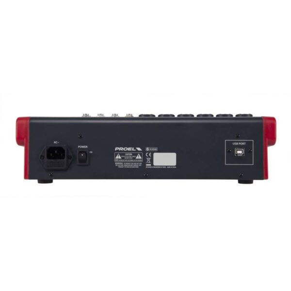 Proel MQ12USB - Mezcladora de Audio de 12 Canales con FX/USB - Image 4