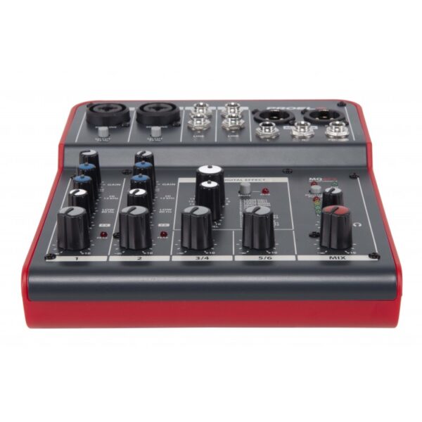 Proel MQ6FX - Mezcladora de Audio de 6 Canales con FX - Image 2