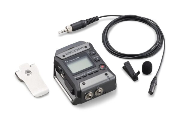 Zoom F1 - Grabadora de Campo + Mic Lavalier